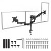 Maclean Uchwyt na 3 monitory 2-8 kg MC-137 17-27 cali